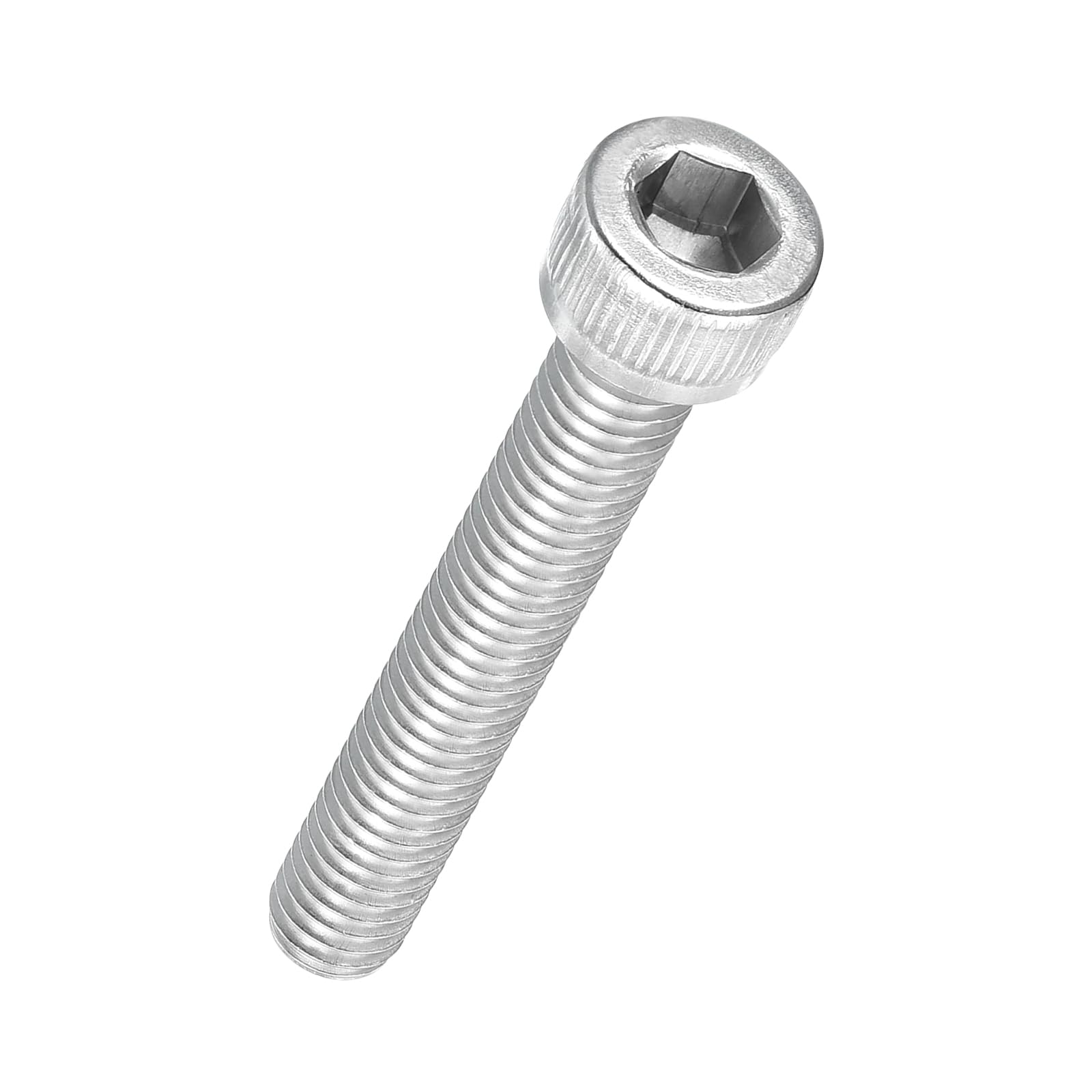 Kozelo 15pcs Socket Head Cap Screws - [M6-1 x 40mm] 304 Stainless Steel Allen Socket Drive for Electrical Motor 3D Printing Fan Engine Replacement Use, Silver — image 1