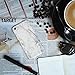 GMYLE iPhone 7 Case, White Marble Slim Flexible Soft Rubber Silicone TPU Protective Cover Case for Apple iPhone 7 & 8 4.7 inch