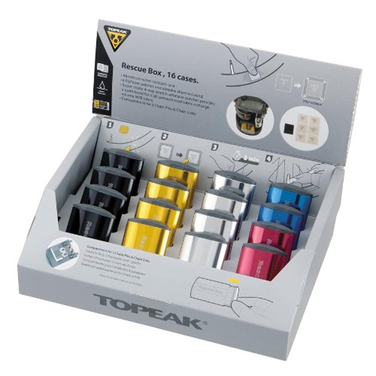 Topeak 16-Piece Rescue Box