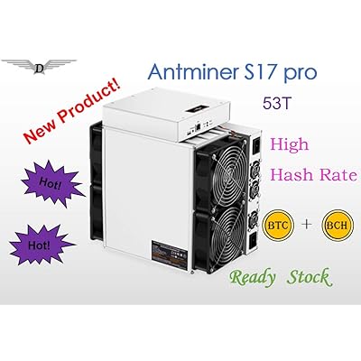 AntMiner S17 Pro 53T Asic Miner Sha256 BCH BTC Jordan Ubuy