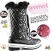 DailyShoes Women's Mid Calf Arctic Warm Fur Water Resistant Eskimo Snow Boots