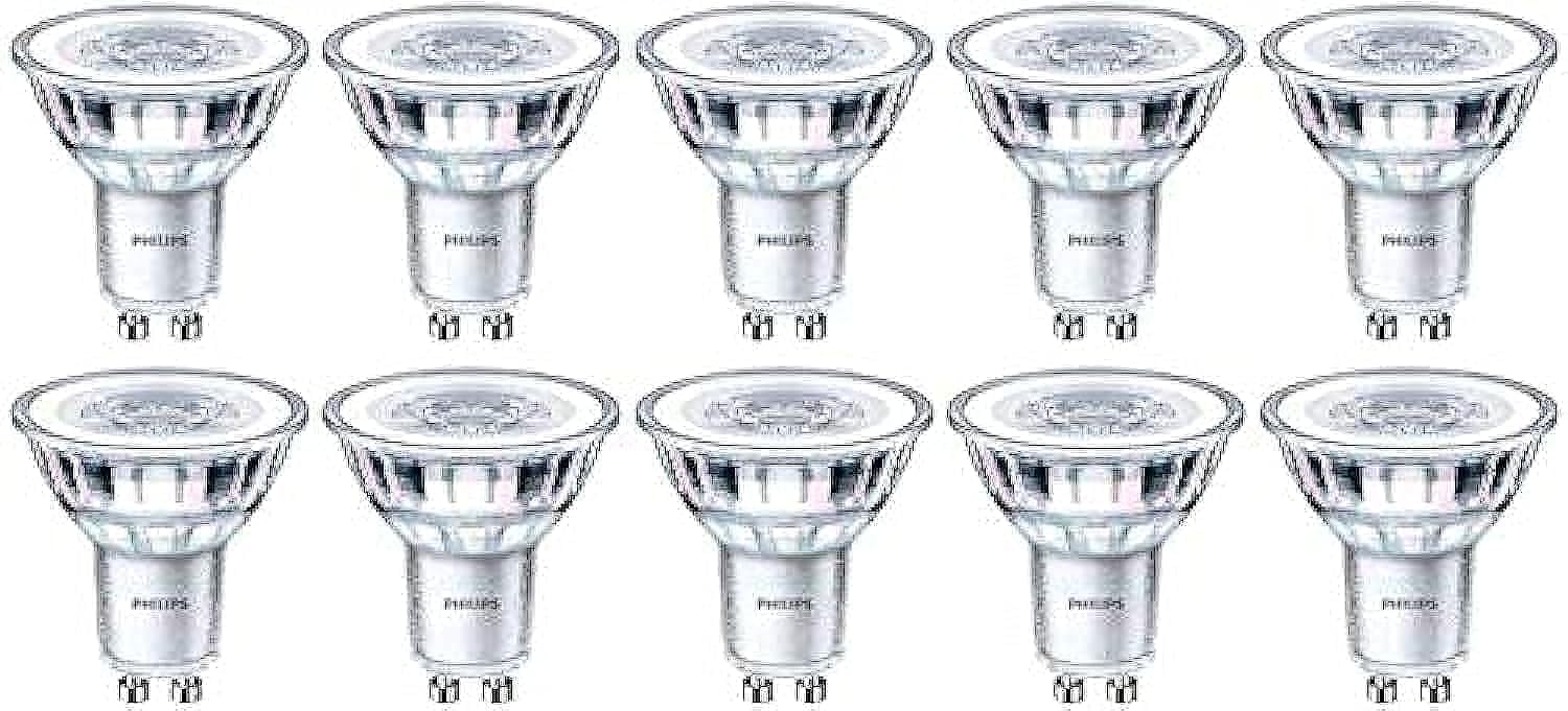 10 Pack x Philips CorePro LED Spot 4.6W - 50W GU10 840 36D 15000 H 390 Lumen - 929001218202 [Energy Class A+]