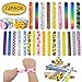 Slap Bracelets Party Favors Slap Bands Birthday School Classroom Prize For Kids Boys Girls Adults