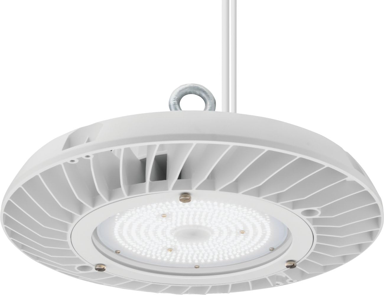 Lithonia LightingJEBL 18L 40K 80CRI WH JEBL 18,000 Lumen LED High Bay Light with Cool White 4000K Color Temperature, White 5.00x13.00x13.00