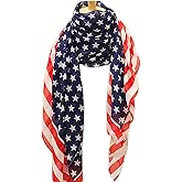 Chiffon Scarf for Women Long Shawl Wrap Festival Neck Scarf Flag Scarf ZWJ03