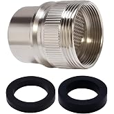 WD1X1447 WD01X1447 Faucet Adapter Fit for GE and Whirlpool Portable Dishwasher Replace WH41X0361 WH41X0393 WH41X361 WH41X393 270262 AP2038412 PS259736 EAP259736