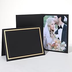 Apprabbr 100 Pcs Photo Folders for 4x6 or 5x7