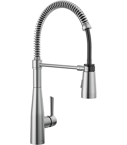 Delta Theodora Pro Style Commercial Kitchen Faucet with Pull Down