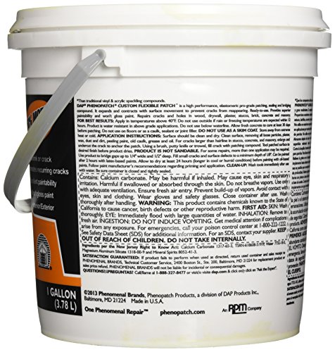 Dap 7079814717 Custom-Patch Textured Ga (1271 Raw Building Material, Off-White