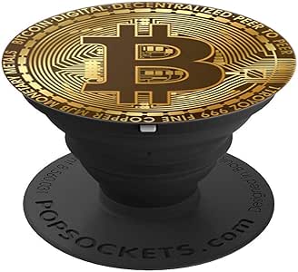 Amazon.com: Bitcoin Cryptocurrency Crypto Coin PopSockets ...