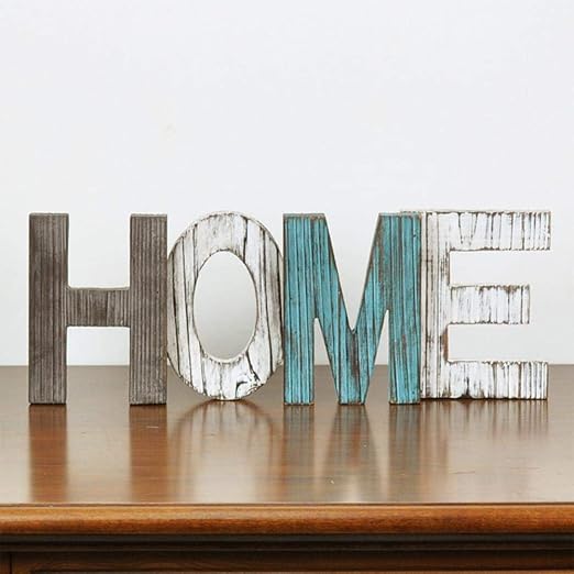 Dianhai306 Letras Decorativas Grandes Letras De Madera Decorativas