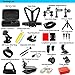Accessories Kit for GoPro Hero 7 6 5 4 3+ Session Accessory Bundle Set for Action Camera SJ4000 SJ5000 SJ6000 Xiaomi Yi Handle+Head Strap+Chest Strap+Carrying Case for Christmas