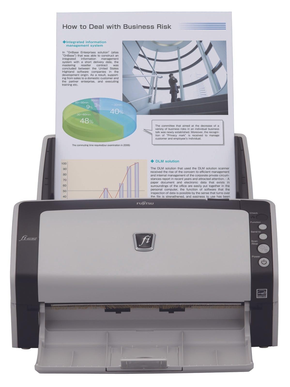 Fujitsu fi-6130Z Sheetfed Document Scanner (PA03630-B051)