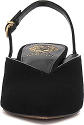 Vince Camuto Women's Kylien Pump, Black Suede, 8