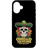 Orgullo Mexicano – Día de los Muertos Sugar Skull Case for iPhone 16