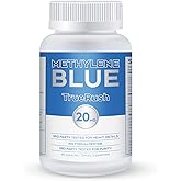 Methylene Blue USP-Grade Capsules, 20mg High-Purity, Vitamin C Ester + Organic Cacao, 60 Vegan Capsules – Cognitive Support & Cellular Health, Formaldehyde-Free, Stain-Free Formula