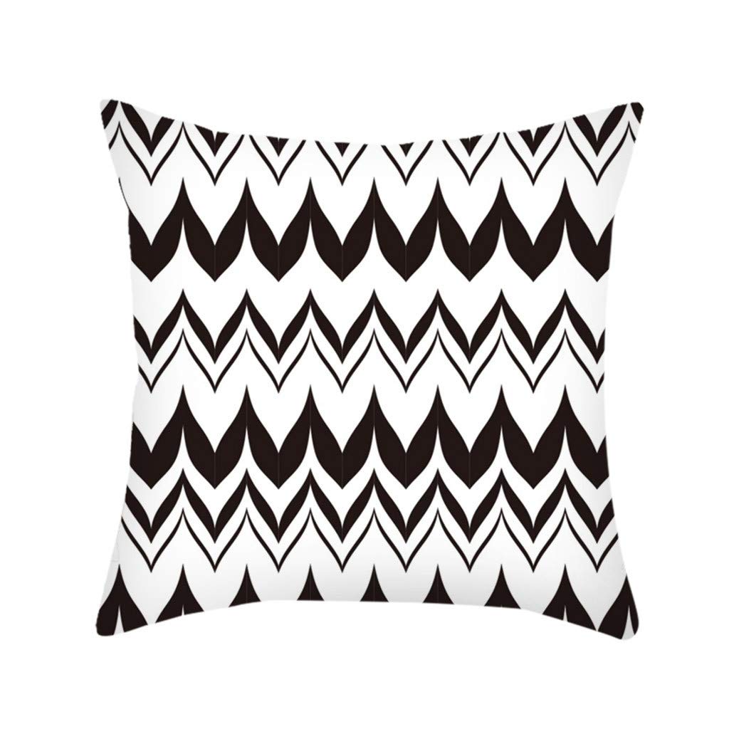 Bedding Maternity Pillows Black Wht Horiz Stripe Red Metallic
