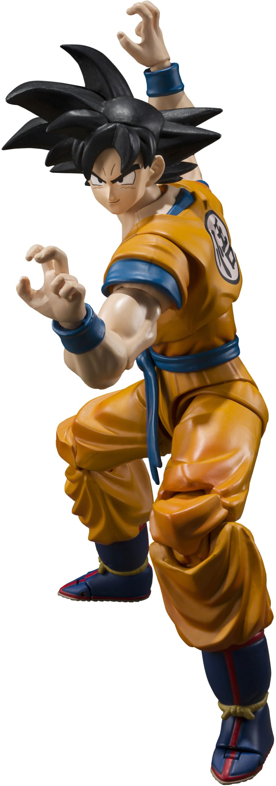 Bandai TN63481 Tamashi Nations - Dragon Ball Super: Super Hero - Son Goku Super Hero, Spirits S.H.Figuarts, Black