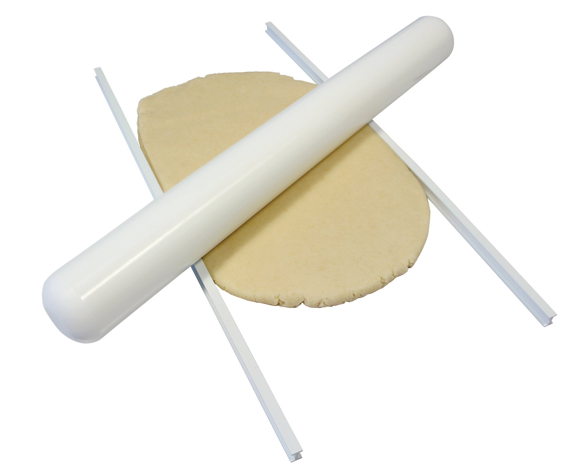 PME Marzipan/Sugarpaste Spacers Set of 2, 38 cm (15"), White