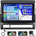 4G+64G Hikity Android 13 Stereo Kit for Toyota Tacoma 2005-2013, 9 Inch 1280x720 Touchscreen Wireless Carplay Android Auto Radio with GPS Navigation DSP FM Backup Camera