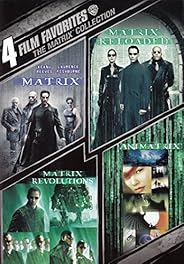 4 Film Favorites: The Matrix Collection (The Matrix / The Matrix Reloaded / The Matrix Revolutions / The Anima