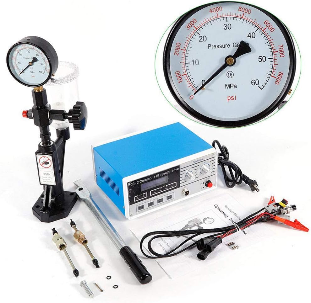 WTY Multi-Function Common Rail Injector Drive Test Kit Diagnosis Driver Tester Tool, Common Rail Injector Tester Tool Kit