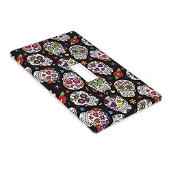 Dead Sugar Skull Single Toggle Light Switch Cover