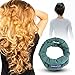 Heatless hair styler by CharlieCurls best no heat curls & waves overnight or in hours easy 1 minute install, flexible rod roller sleep in or wear outside styler curler long or medium hair girls women