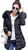 Rela Bota Women's Winter Warm Thickened Coats Long Down Parka Puffer Jacket Outwear
