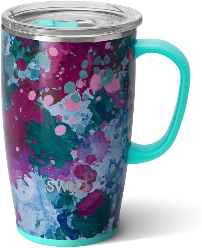 Swig Life 18oz Triple Insulated Travel Mug with Handle and Lid