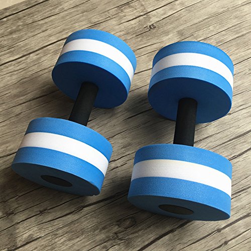 Water Aerobics Yoga Dumbells by Dressffe (Blue)