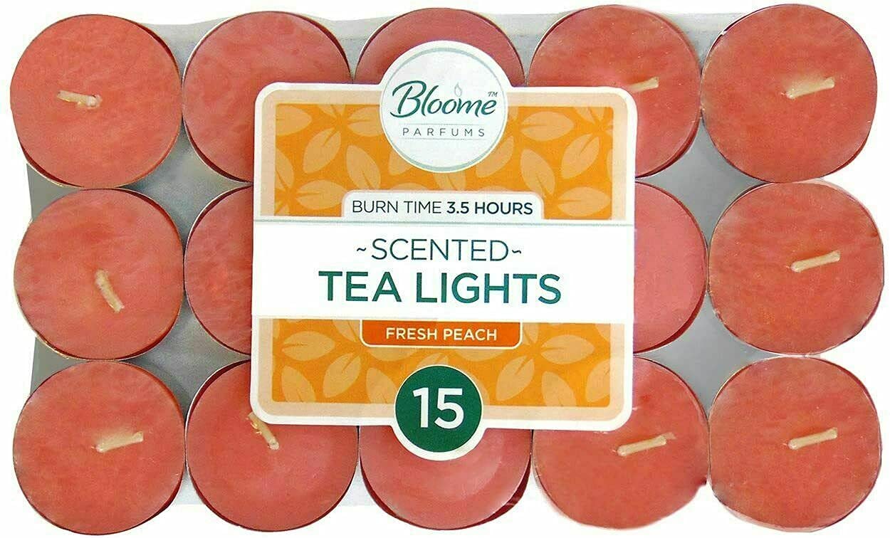 bloome Scented Peach Tealights