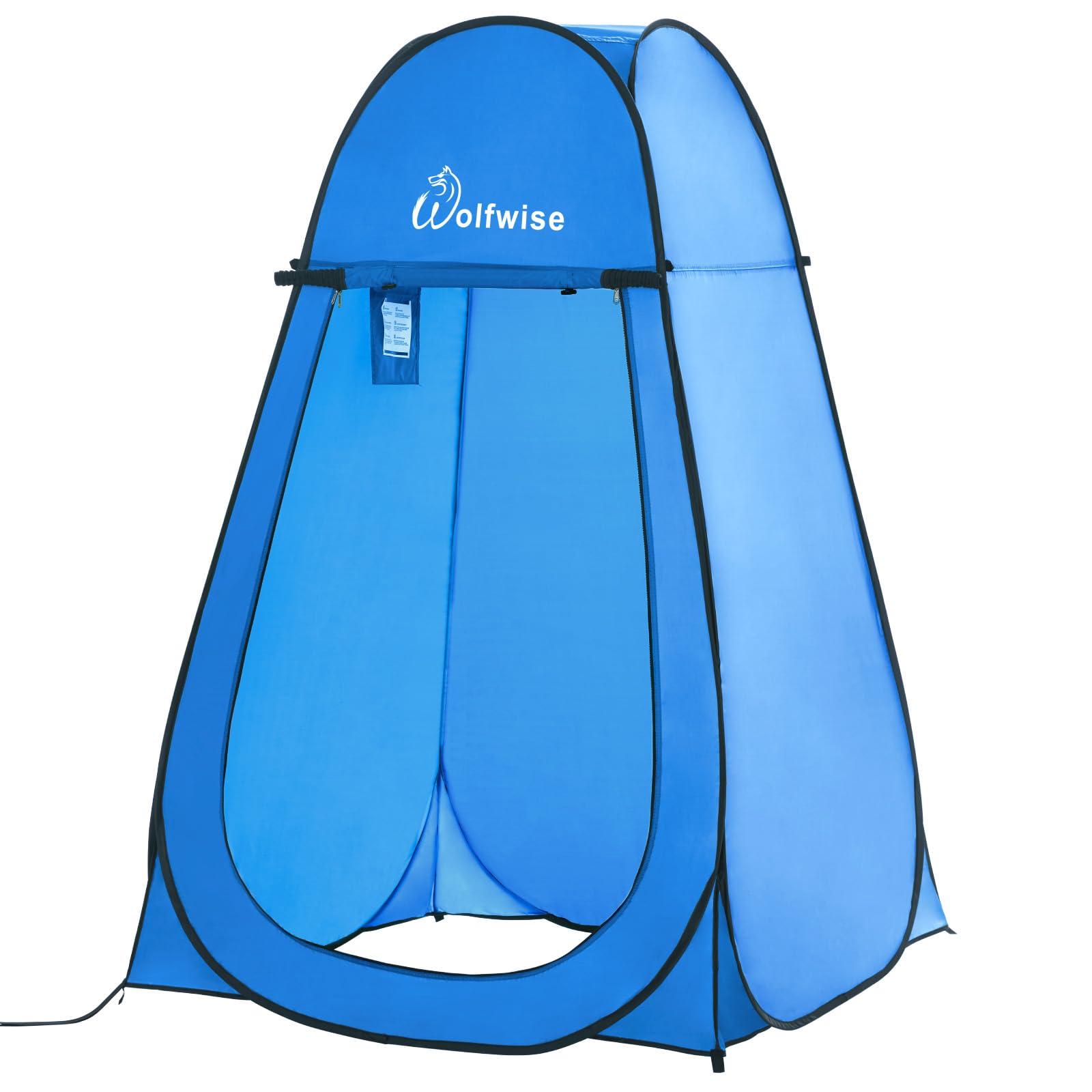 WolfWise Shower Privacy Toilet Tent Beach Portable Changing Dressing Camping Pop Up tents Room Sun Sunshade Baby Outdoor Backpack Shelter Canopy (Blue)