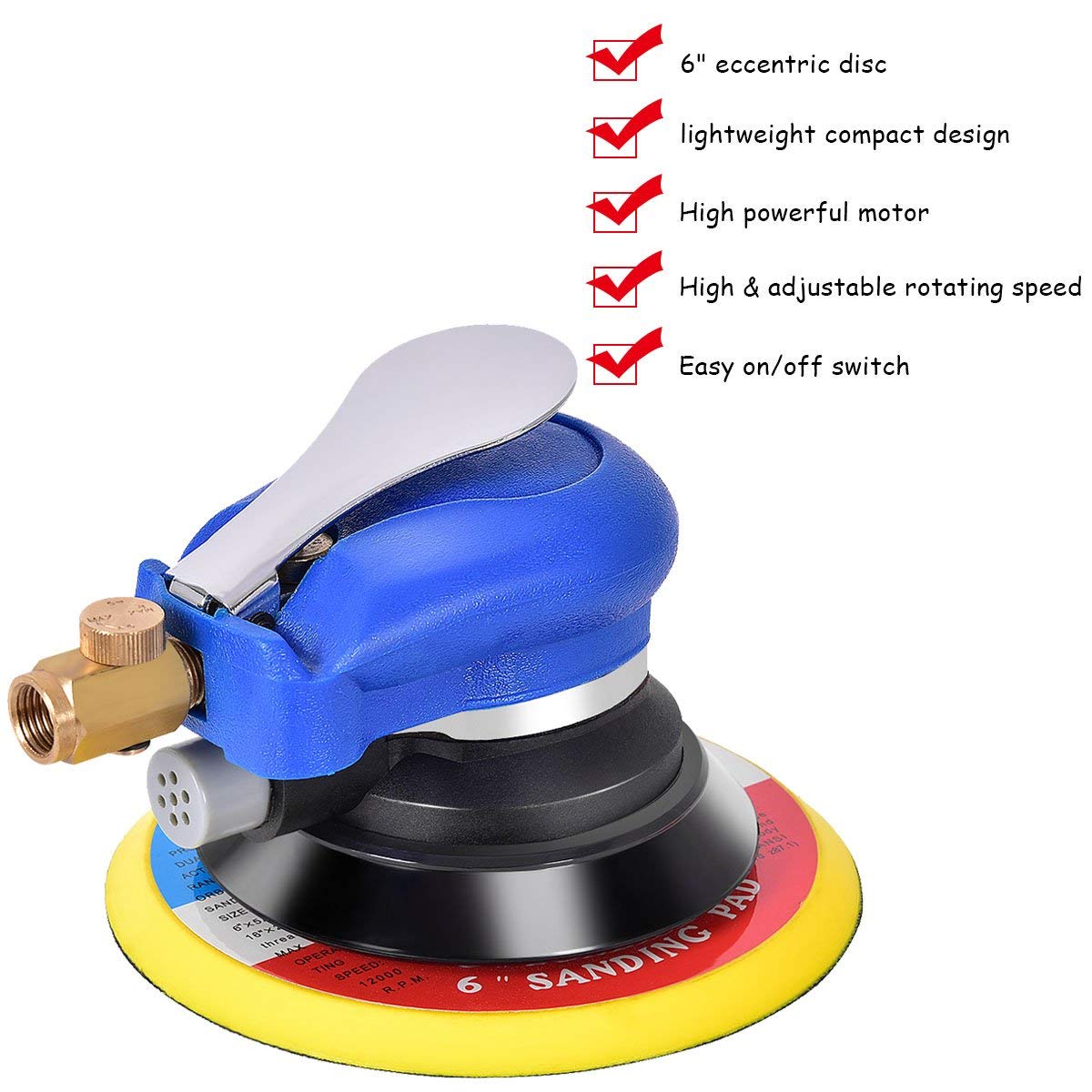 Goplus SU-4579-TANEW Random Orbital Sanders product image 2