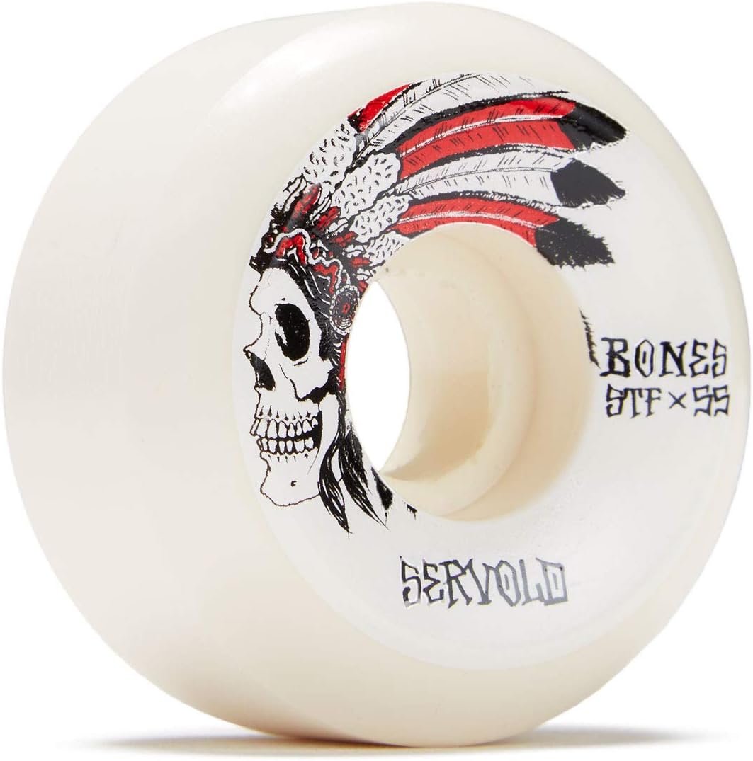 Bones Wheels Servold Spirit 55mm [V5] Sidecuts STF Wheels