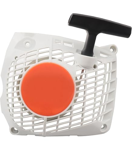 Chainsaw Recoil Starter Recoil Pull Starter For Stihl MS261 MS271 MS291 Chainsaws - Replacement Assembly Fits 1141-080-2104 & 1141-080-2100 Stihl Ms261 Ms271 Ms291 Pull Starter Assembly Replacement