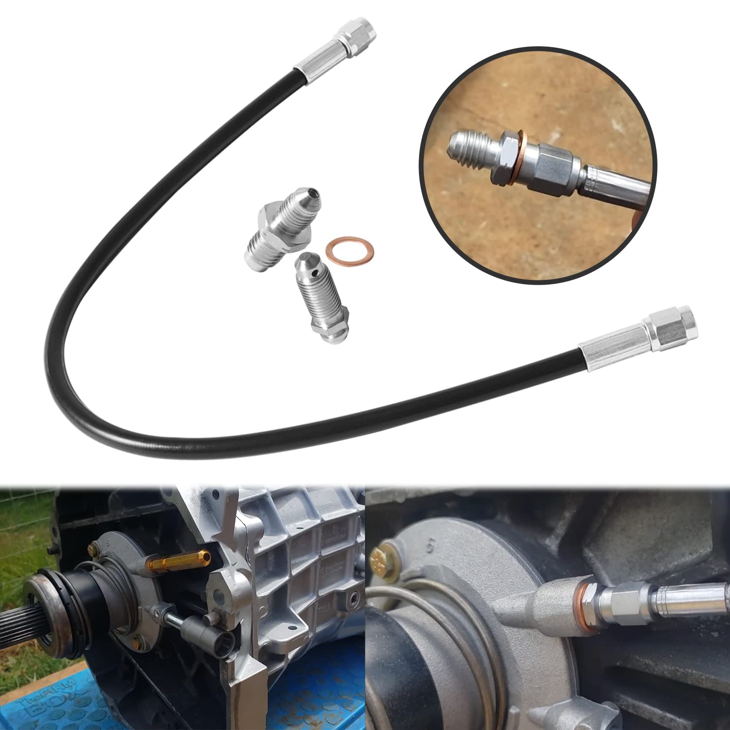 Photo 1 of LS1 LS6 LSX T56 Remote Clutch Speed Bleeder Kit For Compatible With your T-56 Equipped 1998-2002 Camaro and Firebird, 2004-2006 GTO, 1997-2004 Corvette (4 Pack)