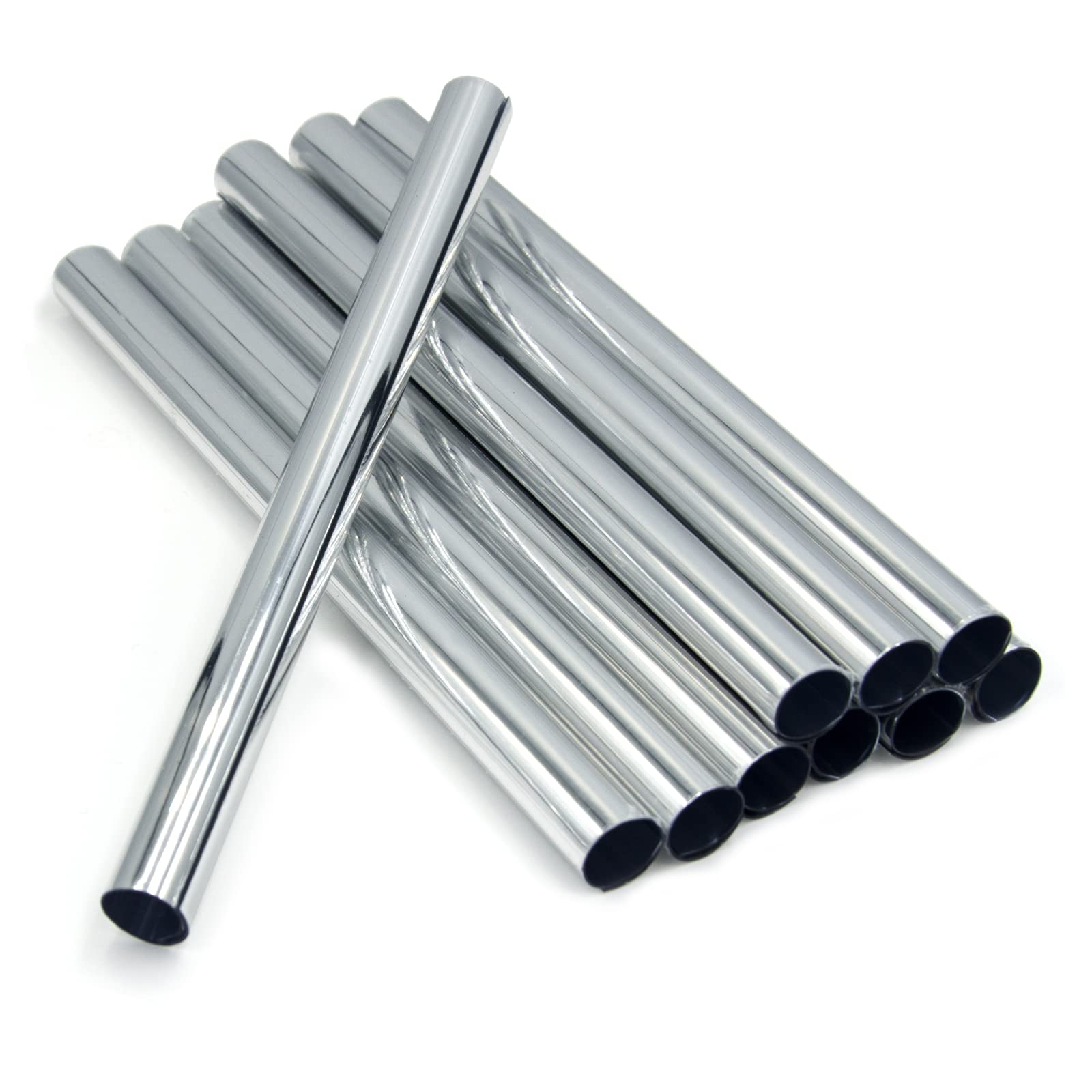 Apragaz 200mm x 15mm Chrome Radiator Pipe Covers (10 Pack) — image 1