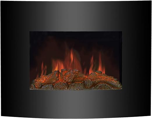 Fayoo Electric Fireplace Chauffe Foyer Electrique Portatif Poele