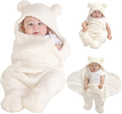 Amazon Co Jp ライフツリー Lifetree ソフト新生児ベビーブランケット 中立 乳幼児ソフトベビープラッシュブランケット ベビー男児 女児用 かわいいベビーフードおくるみブランケット スリーピングバッグ おくるみ ラップ ホーム キッチン