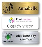 Custom Name Tags - Full Color Logo Name Tags