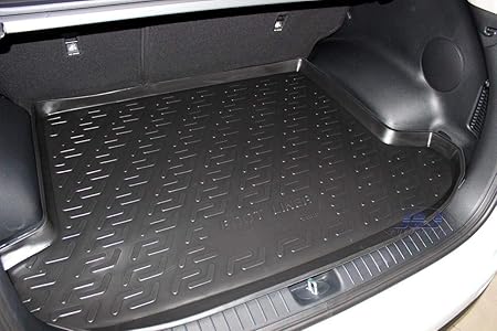 MOTOS Tappetini in gomma per auto adatto per Opel Corsa E 2014-2019 Migliorate il vostro comfort di viaggio con il tappetino antiscivolo per auto 3D
