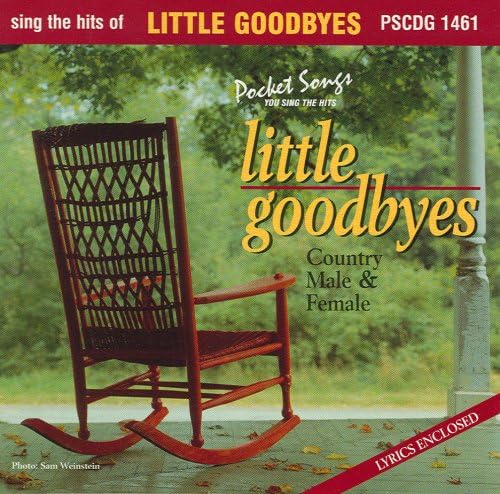 Karaoke Music CDG: Pocket Songs Karaoke CDG #1461 - Little Goodbyes - Country Male & Female