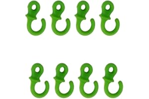 CykTxei 8Pcs Monkey Tail Stabilizer, Bow String Stabilizers Vibration Dampener for Shock Absorption & Noise Reduction on Comp