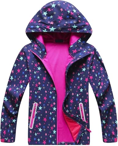 amazon girls rain jacket