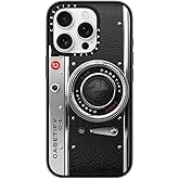 CASETiFY Compact iPhone 16 Pro Case [4 ft. 2X Military Grade Drop Protection/Slim/Lightweight] - Camera Case - Classic - Clear Black