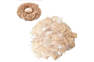 1.4 OZ/40g Natural Mixing Bird Nesting Material, Kinds of Natural Blend Hummingbird Nesting Material Professional Ratio, Grea