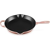 Le Creuset Enameled Cast Iron Signature Round Skillet, 11.75", Peche