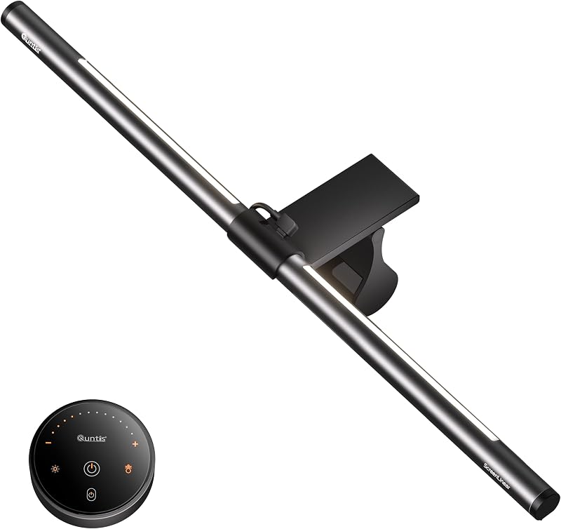 Quntis 51cm Monitor Lamp Bar with Backlight Remote 3 Lighting Modes