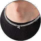 Stocking Stuffers - Zodiac Sign Necklace for Men Boys Women, Stainless Steel Constellation Horoscope Astrology Pendant necklace, Cuban chain 18+2 inches